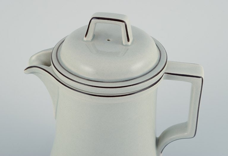 Jens Harald Quistgaard for Bing & Grøndahl, "Colombia" coffee pot in stoneware. - 4