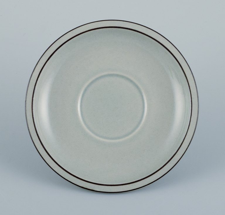 Jens Harald Quistgaard for Bing & Grøndahl, Colombia, six coffee cups with saucers. - 6