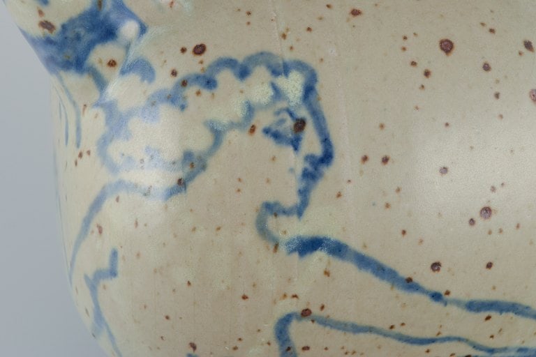 French potter, large unique ceramic jug in Greek style. - 6