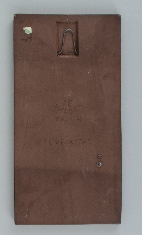 Mari Simmulson for Upsala Ekeby. Cardus wall plaque designed in 1967 as part of the Cardus series. - 7