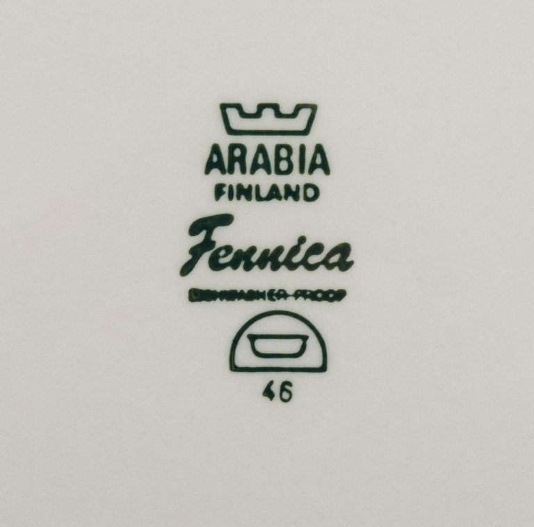 Arabia, Findland, Fennica bowl in stoneware. Approx. 1970s - 5