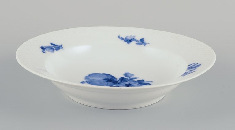 Royal Copenhagen Blue Flower Braided. Three deep plates. Model 10/8105 and 10/8107. - 3