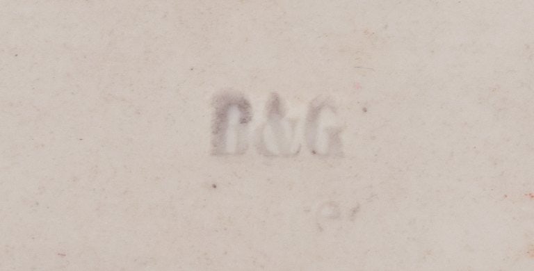 Bertel Thorvaldsen for Bing & Grøndahl. Amor makes a net. Biscuit relief. - 8