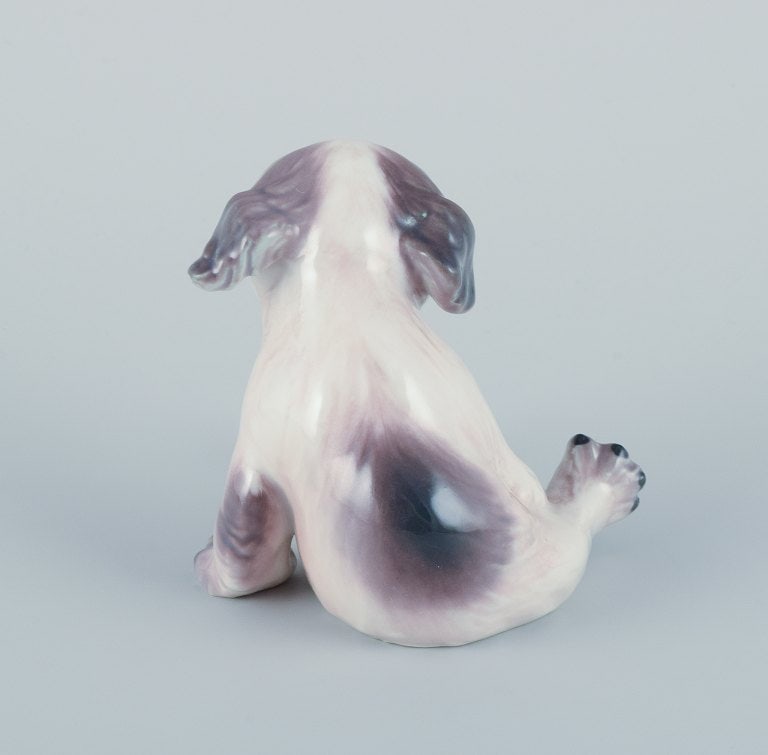 Dahl Jensen, porcelain figurine of a Pekingese puppy. - 5