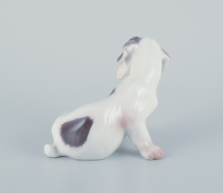 Bing & Grøndahl, porcelain figurine of a Sealyham Terrier puppy. - 4