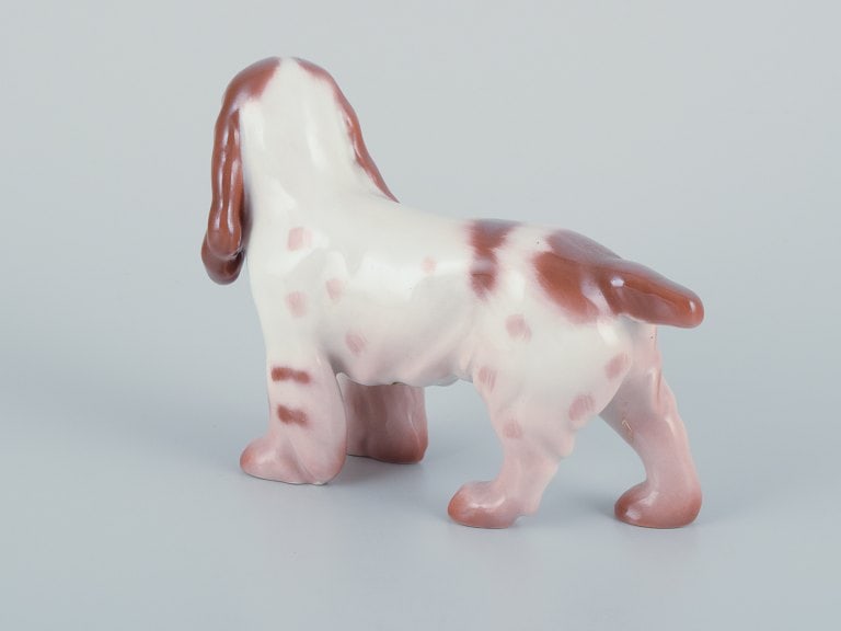 Bing & Grøndahl, porcelain figurine of a Cocker Spaniel. - 6