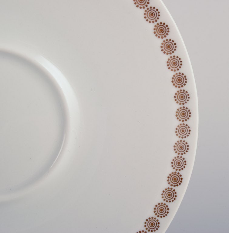 Arabia, Finland, a set of four "Pallas" coffee cups with saucers. - 7