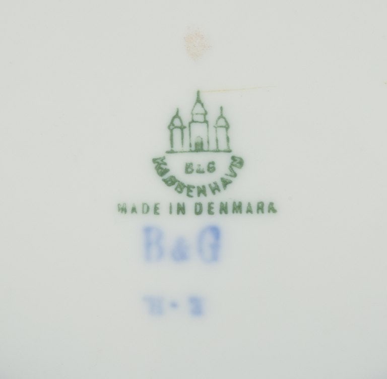 Bing & Grøndahl, rare anniversary plate "Journalistforeningen i København 1880-1910". - 7