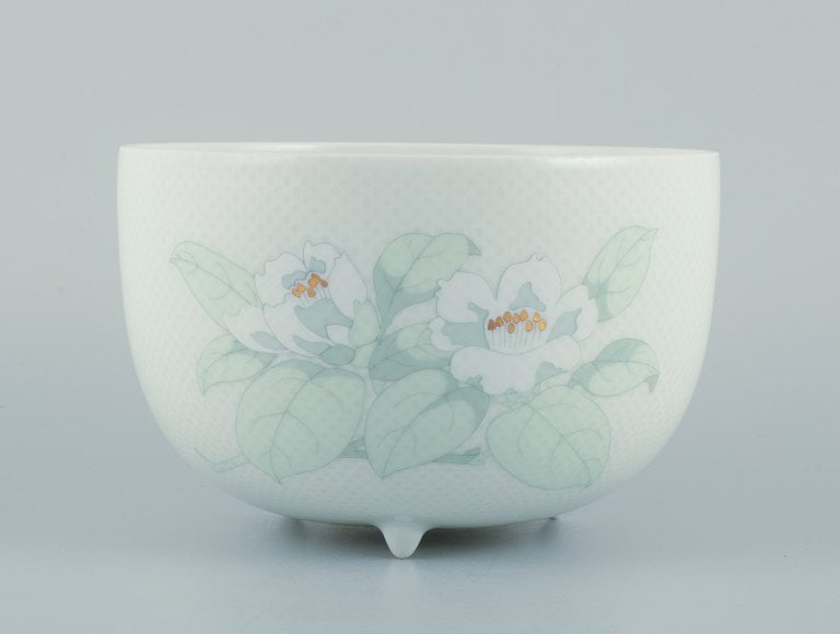 Tapio Wirkkala for Rosenthal Studio-linie, "Century Blütentraum". Porcelain bowl on three feet - 4