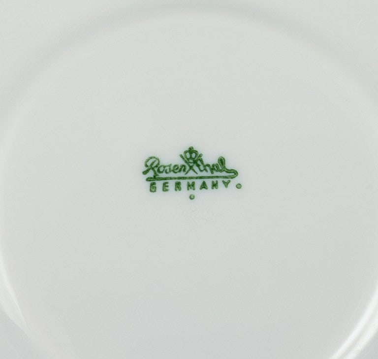 Tapio Wirkkala for Rosenthal Studio-linie. A set of six demitasse cups with saucers. Modernist retro - 5
