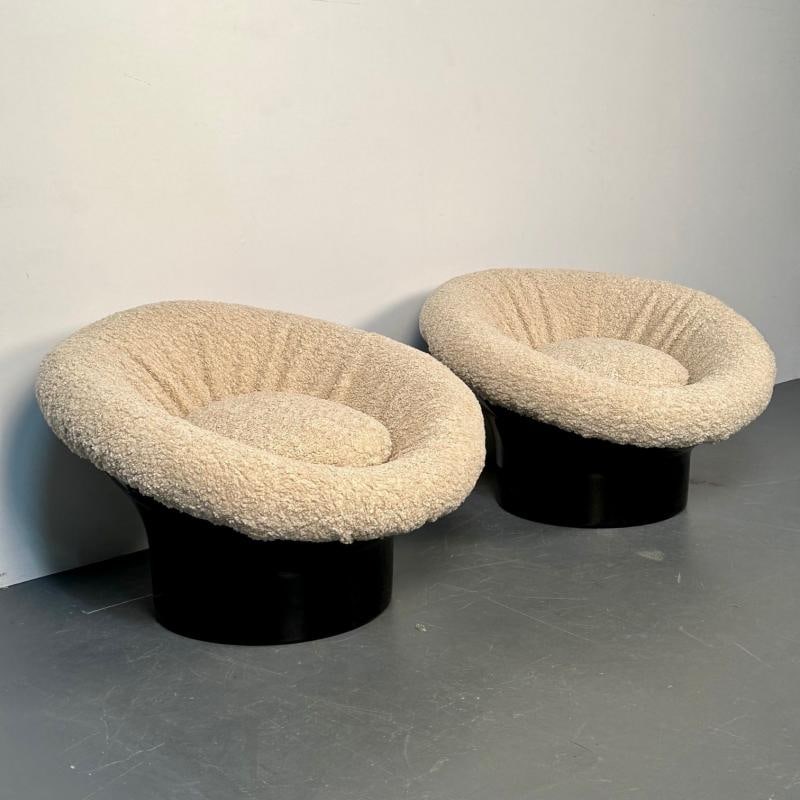 Pair of Mid-Century Lacquer Lounge Chairs, Lennart Bender, Space Age Modern - 11