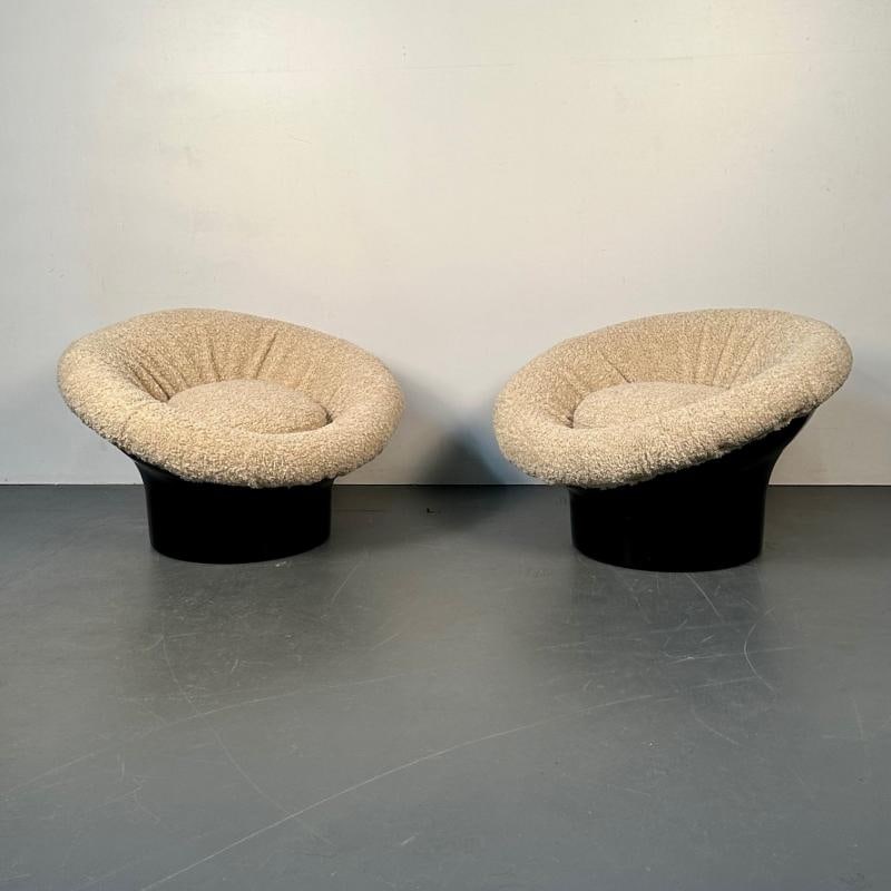 Pair of Mid-Century Lacquer Lounge Chairs, Lennart Bender, Space Age Modern - 6