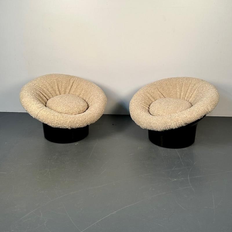 Pair of Mid-Century Lacquer Lounge Chairs, Lennart Bender, Space Age Modern - 9