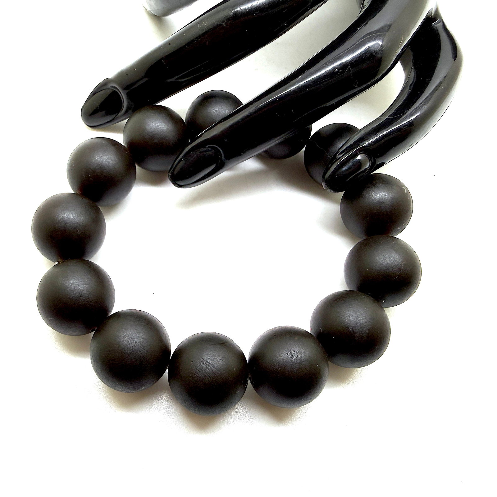 Unique and Exquisite Amber Bracelet made from Round Amber beads - 5