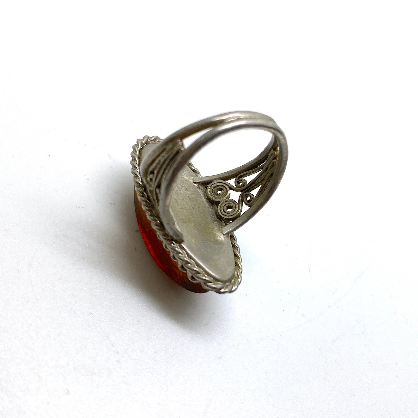 Remarkable Amber Ring - 4