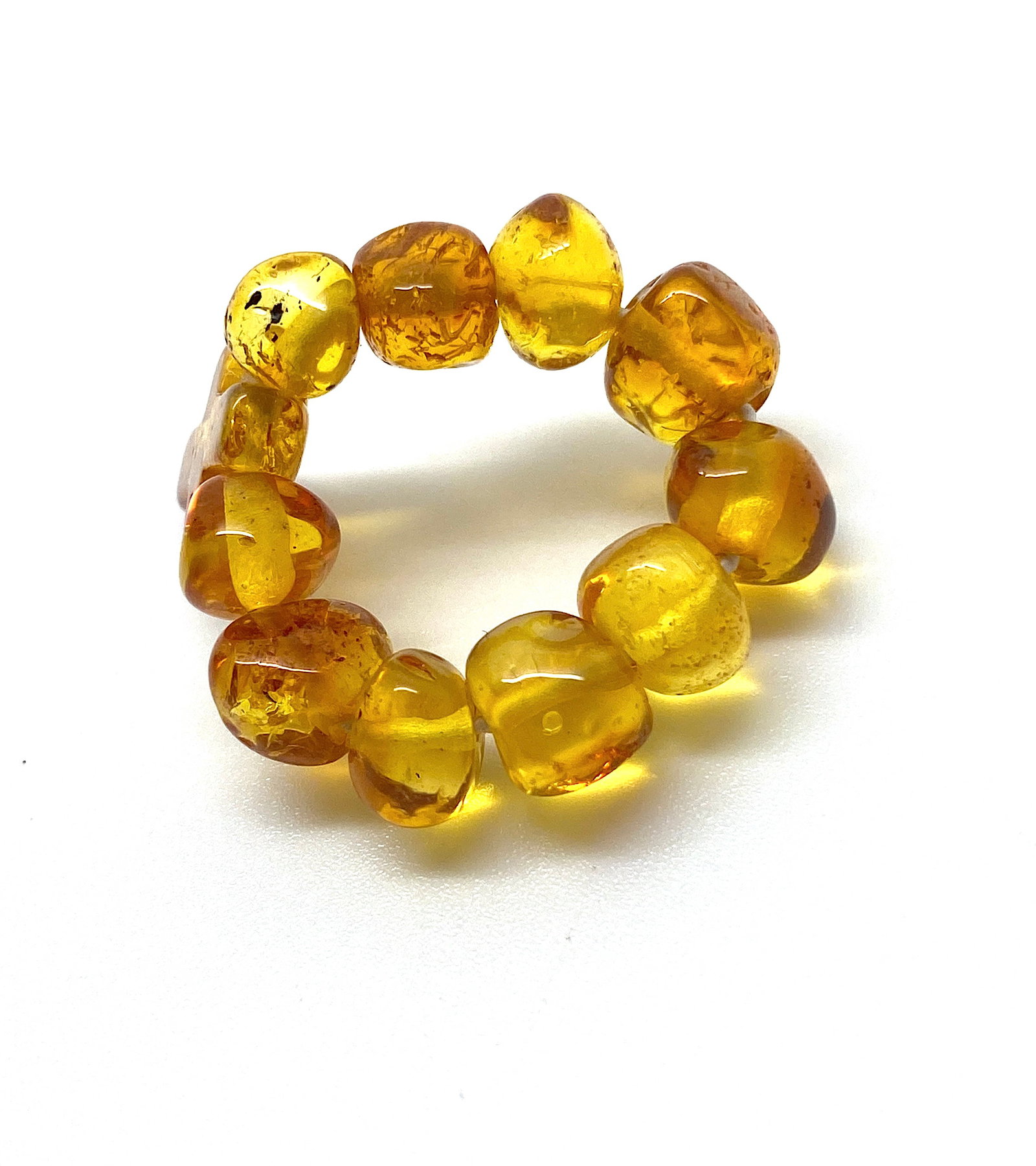 Astonishing Vintage Amber Ring - 6