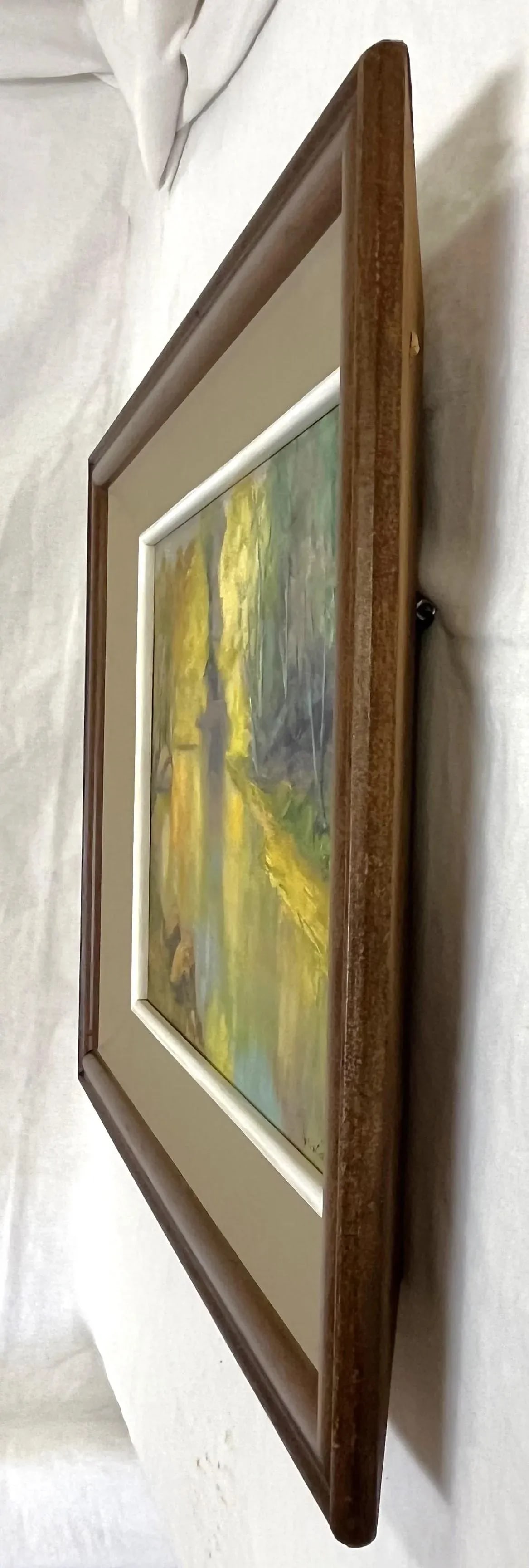 Original Julia Conay Framed Oil Painting on Board, Untitled Landscape - 10