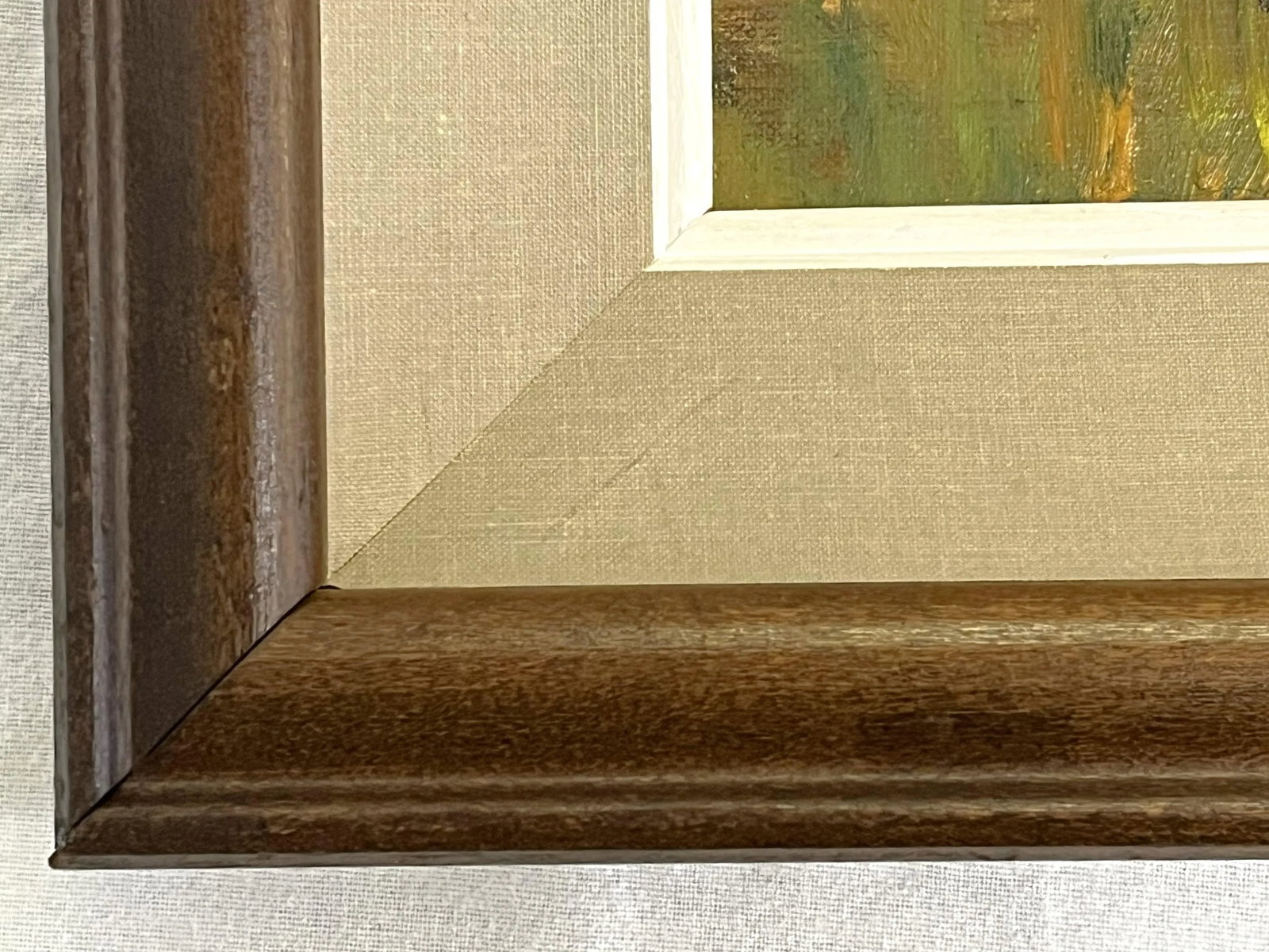Original Julia Conay Framed Oil Painting on Board, Untitled Landscape - 12