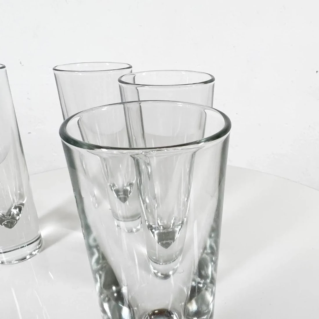 1980s Carlo Moretti Bullet Cocktail Glasses Set of Four Italy - 3