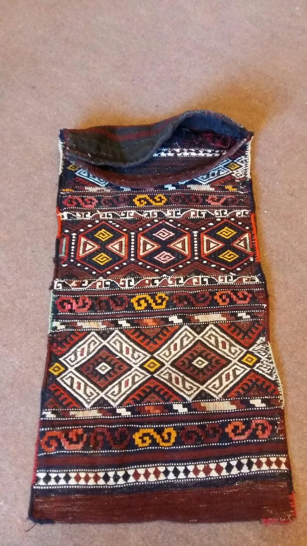 Antique Anatolian Embroidered Pillow Case - 4