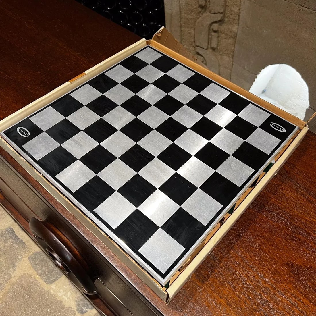 1972 Scott Wolfe Columbia Aluminum Chess Set - 6