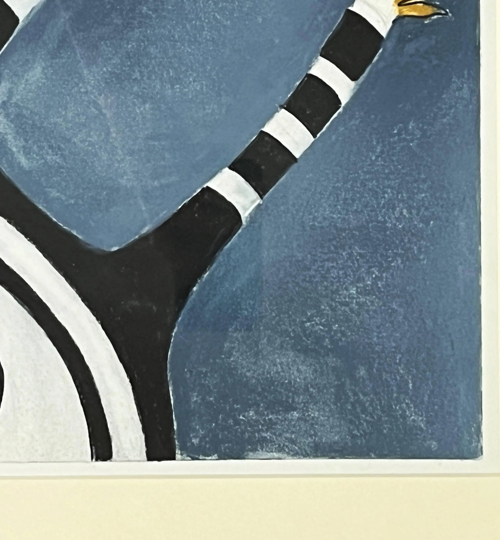 20th Century Original Modernistic Native American Portrait Art, Watercolor - 7