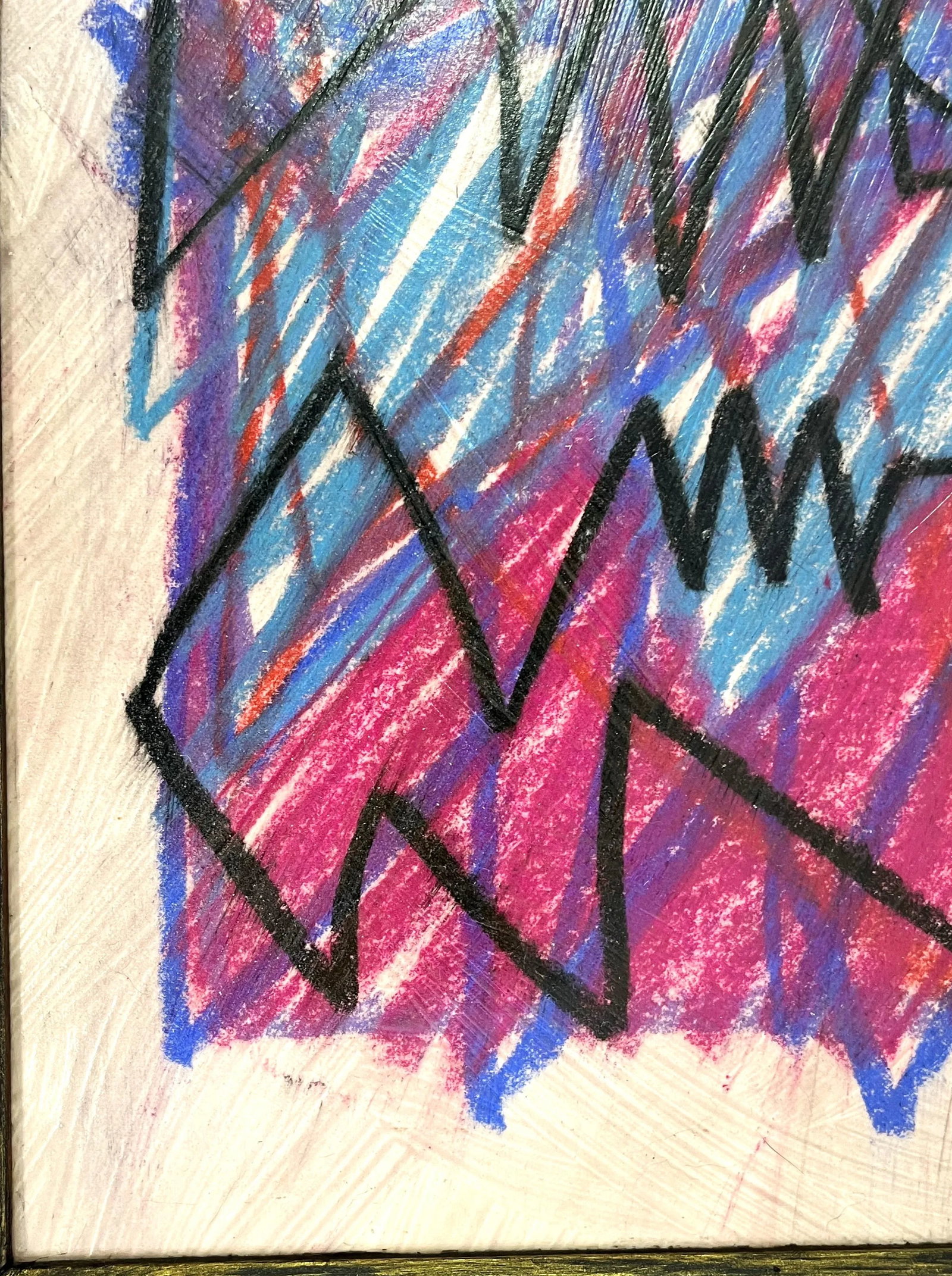 Signed Original Wayne Cunningham Abstract Figure Modern Art - 7