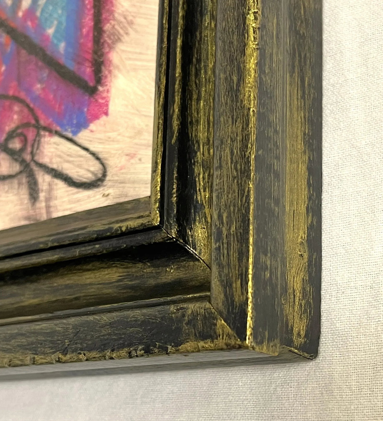 Signed Original Wayne Cunningham Abstract Figure Modern Art - 8