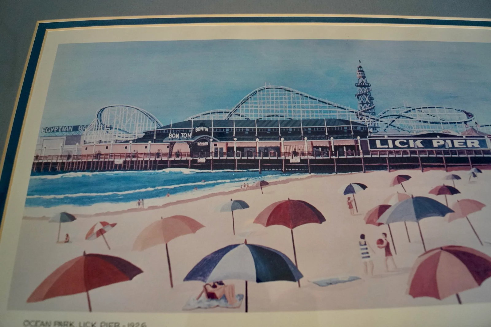 Vintage Los Angeles Stanley Cline Signed Lithograph - 4