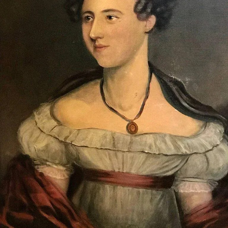 Early 19th Century American Classical Portrait of a Lady - 2