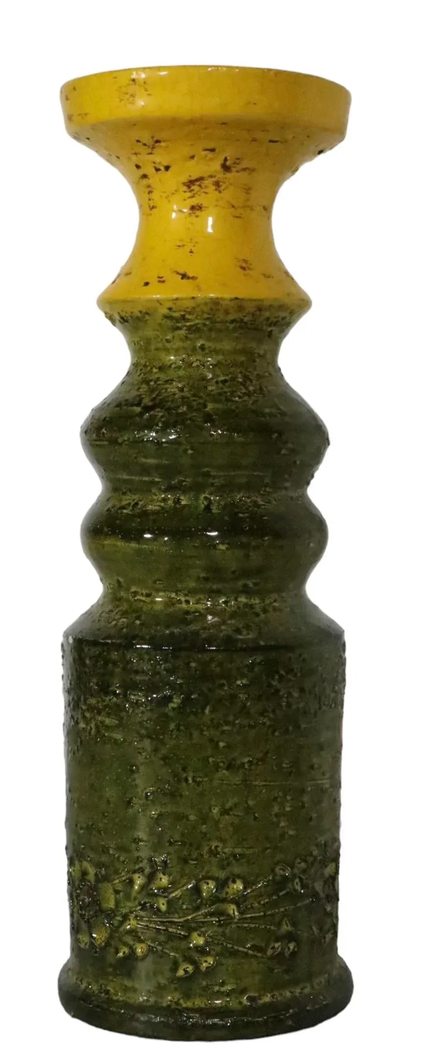Mid Century Bitossi Candlestick Marked Rosenthal Netter 61/6 Italy - 2