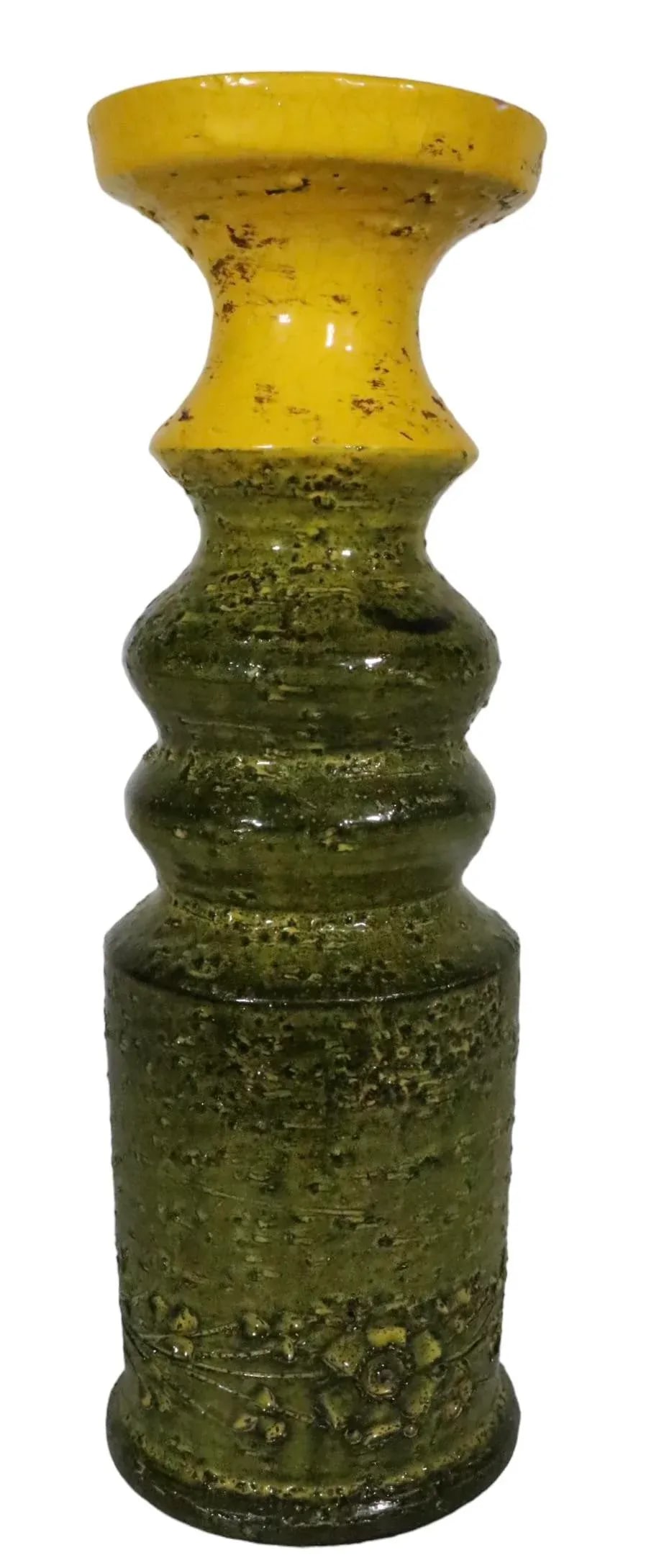 Mid Century Bitossi Candlestick Marked Rosenthal Netter 61/6 Italy - 8