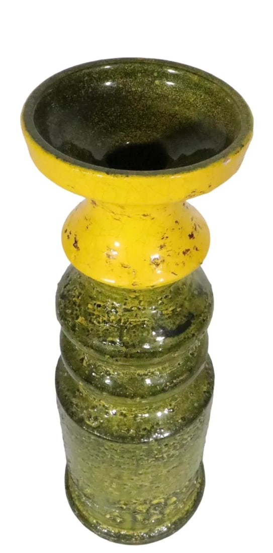 Mid Century Bitossi Candlestick Marked Rosenthal Netter 61/6 Italy - 9