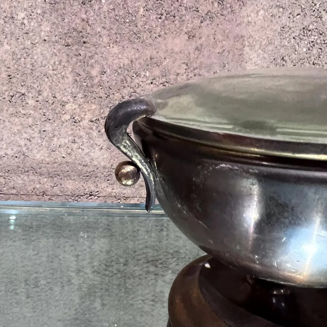 1950s Italian Urn Desk Lamp Style of Fontana Arte - 6