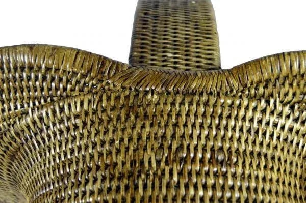 Burmese Hand Woven Hat Basket - 9