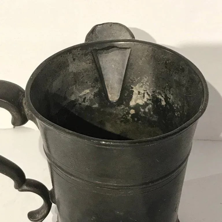 Early 18th Century Georgian Pewter Measure From the Hope Inn, by Edward J Wilderness Row - 11