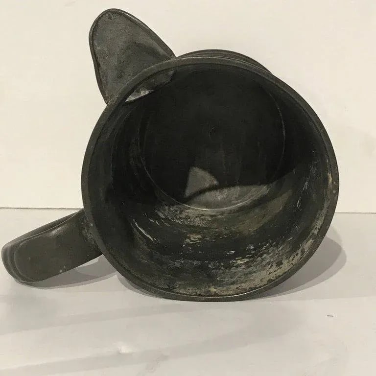 Early 18th Century Georgian Pewter Measure From the Hope Inn, by Edward J Wilderness Row - 2