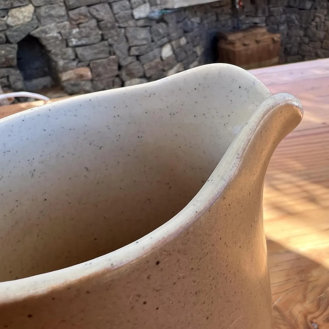 1960s Stoneware Pottery Ceramic Pitcher Metlox Manhattan Beach - 11
