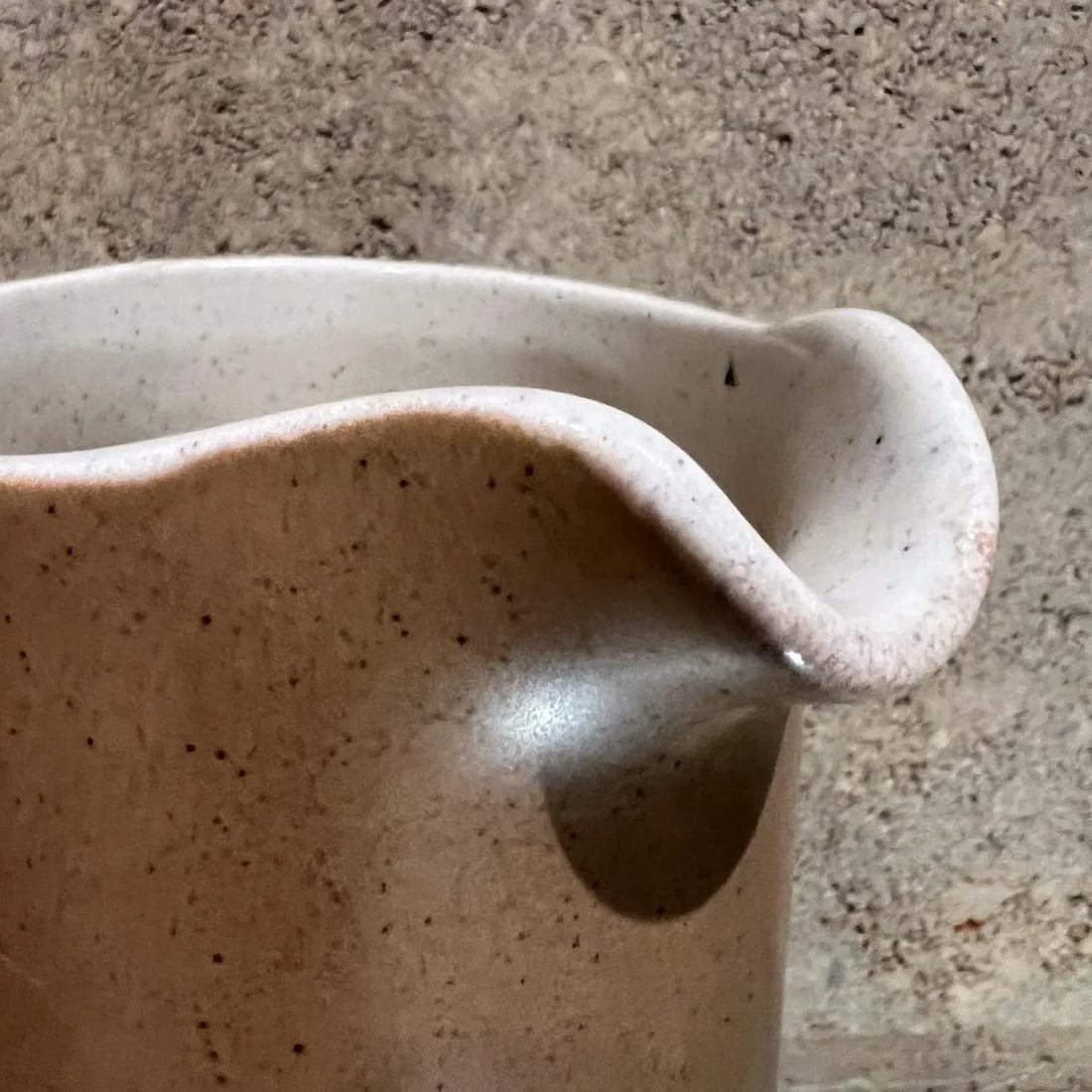 1960s Stoneware Pottery Ceramic Pitcher Metlox Manhattan Beach - 2
