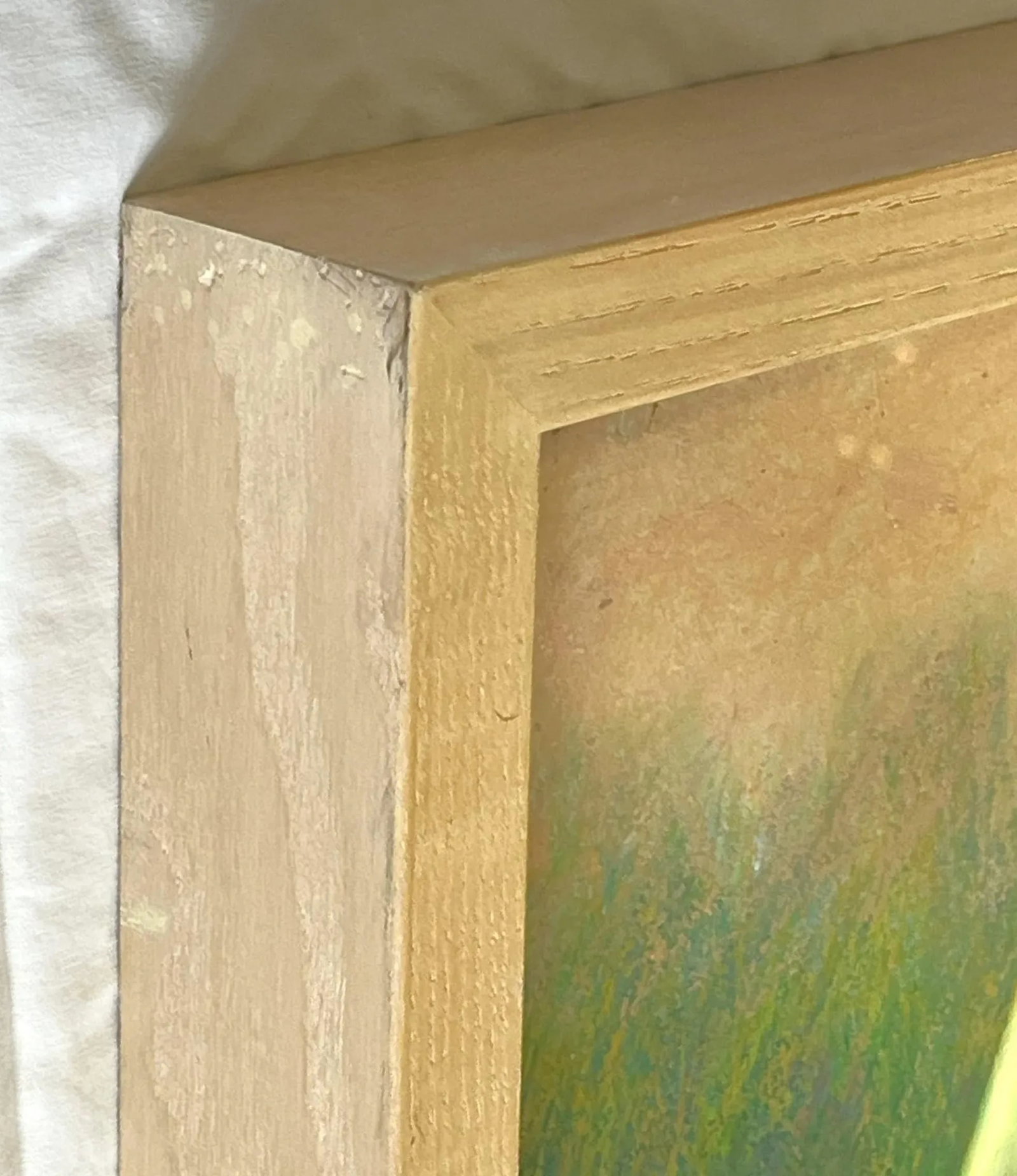 Large Original Pastel on Paper 'Garden Gate' From the Bonfoey Gallery, Ohio - 11