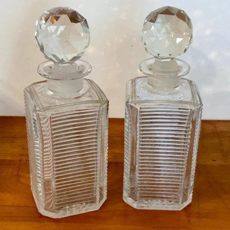 Mid 19th Century Mappin Bros. Small Tauntless With Cut Glass Decanters - 11