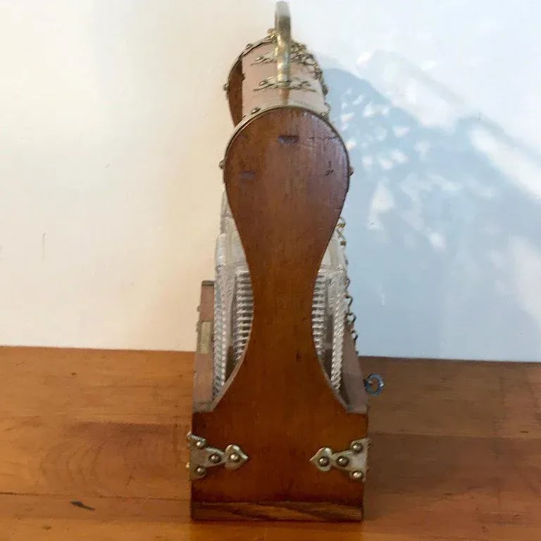 Mid 19th Century Mappin Bros. Small Tauntless With Cut Glass Decanters - 2