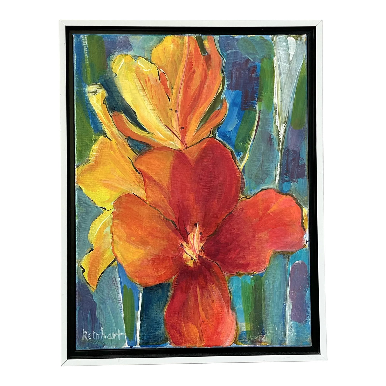 Signed Original Painting by Karen Reinhart (American, 1938-2023) (1 of 12)