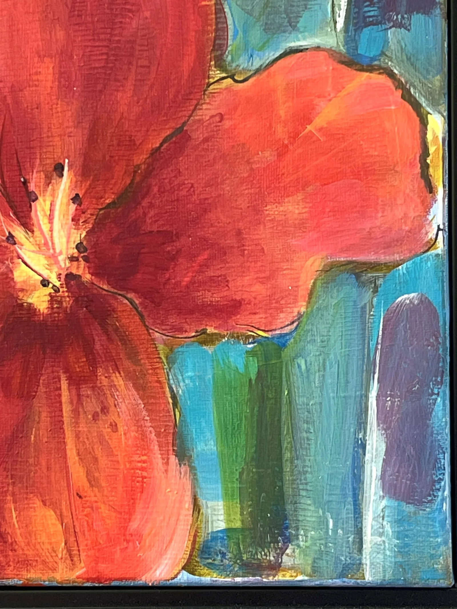 Signed Original Painting by Karen Reinhart (American, 1938-2023) - 6