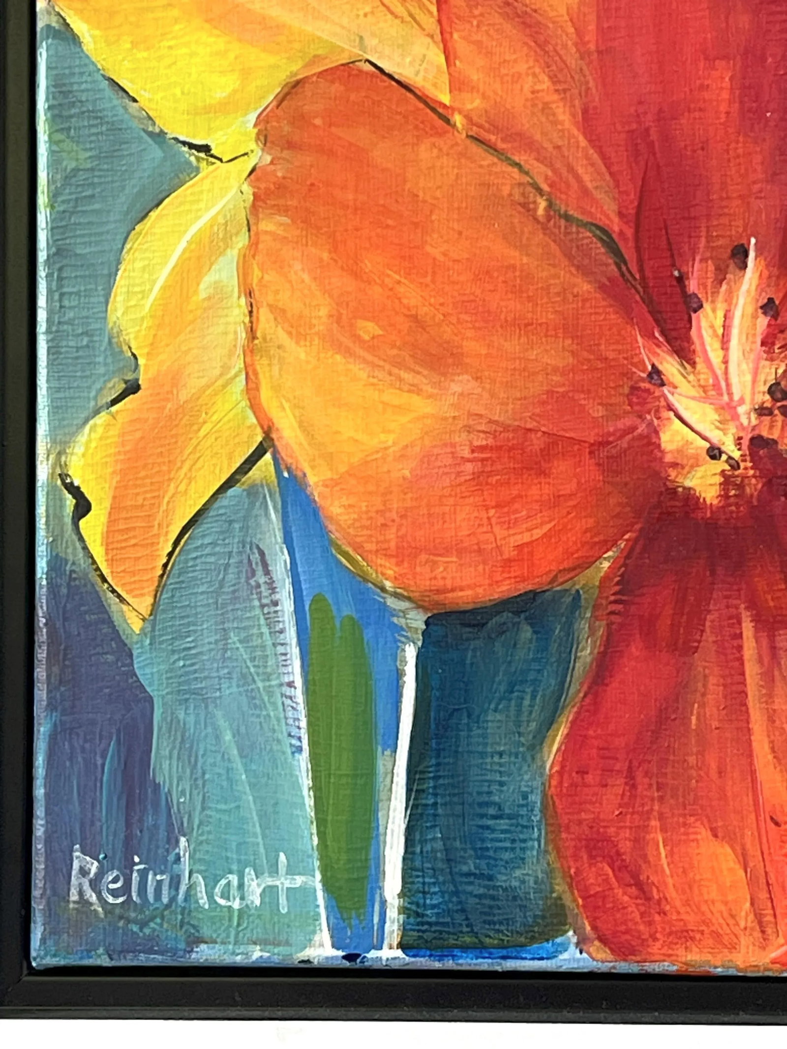 Signed Original Painting by Karen Reinhart (American, 1938-2023) - 7