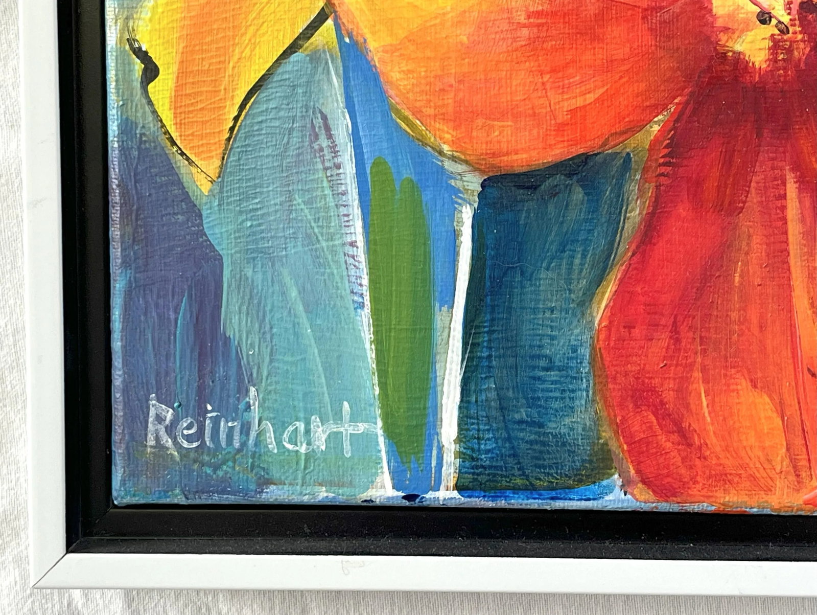 Signed Original Painting by Karen Reinhart (American, 1938-2023) - 8