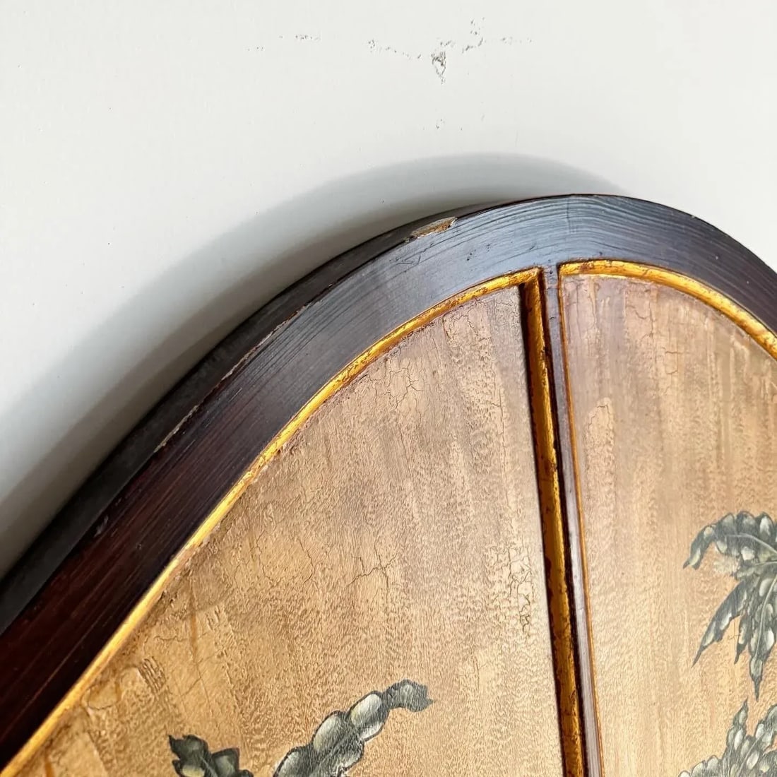 Regency Hand Painted Elephants and Gold Room Divider/Screen - 4