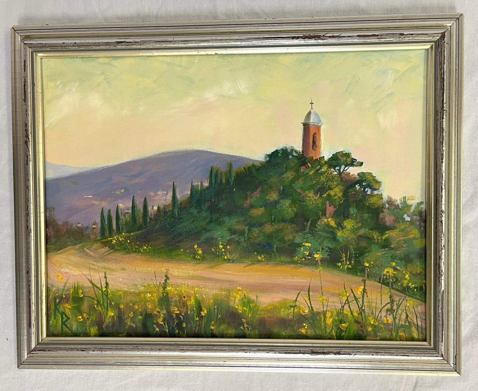 Signed Original Oil Painting by Karen Reinhart (American, 1938-2023) - 2