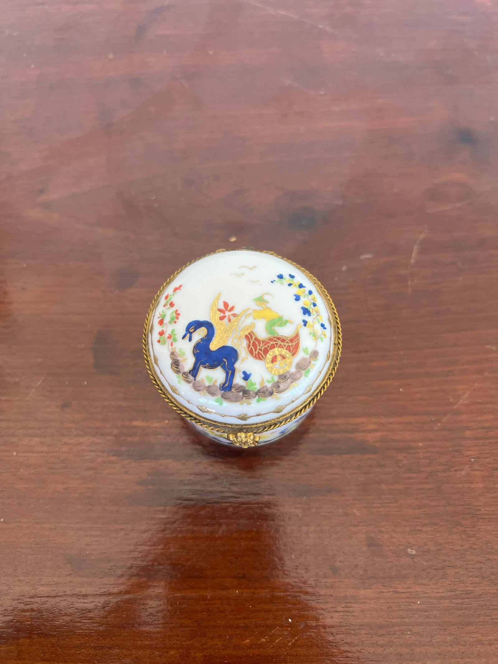 Tiffany Le Tallec Cirque Chinois Porcelain Box - 2