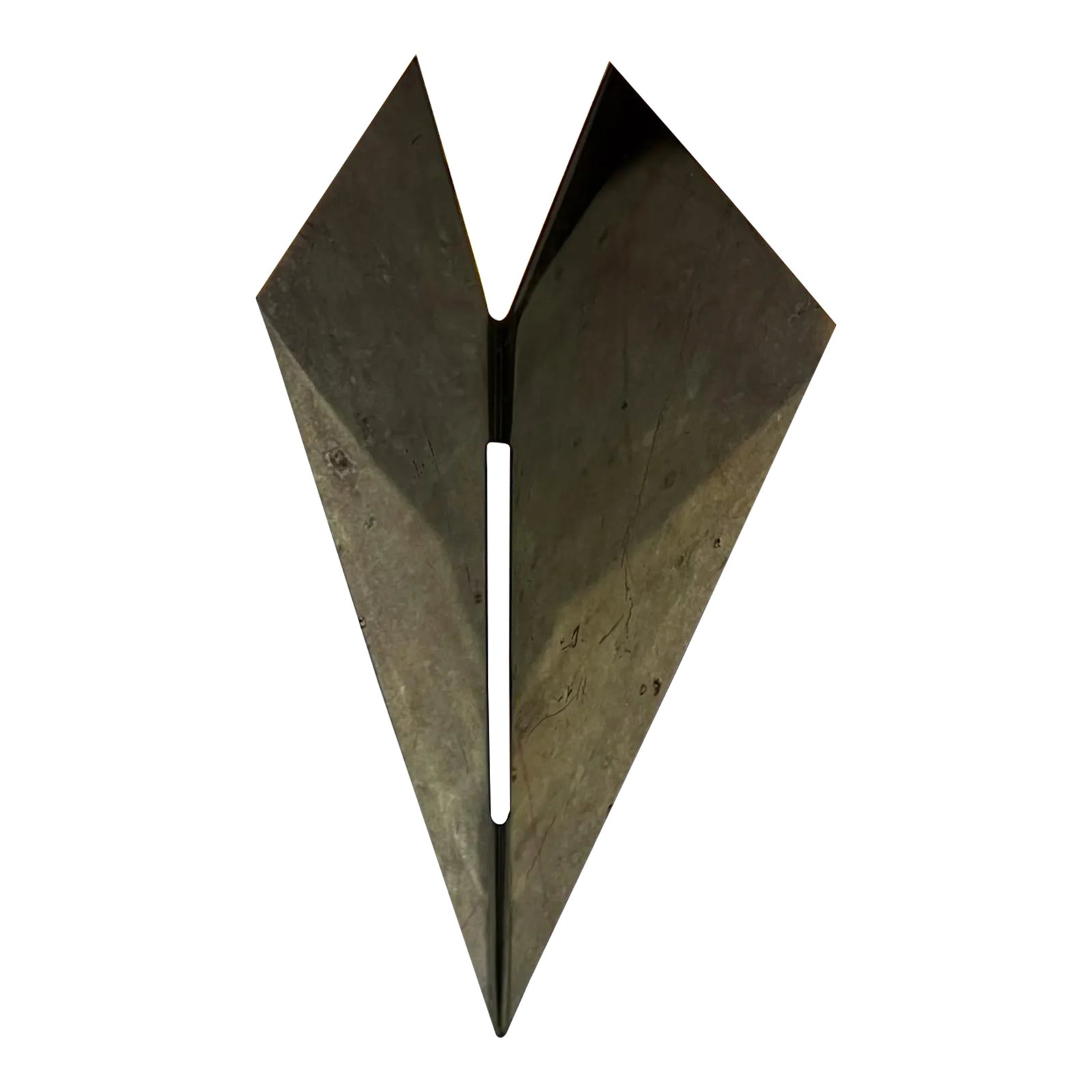 1960s Italian Brass Wall Sconce Geometric Design by Egoluce Italy: AMBIANIC presents Italian Brass Wall Sconce Geometric design by Egoluce Italy 15 h x 7 d x 8.5 w Preowned original vintage condition unrestored Refer to images provided. Condition: Alterations:
